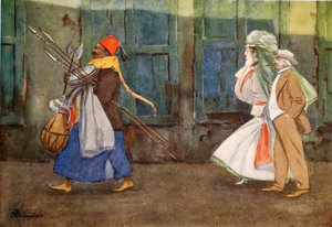 「エジプトの光の側」からのバーミンガムからのプレゼント、1908 作： Lance Thackeray